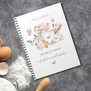 Carnet Recettes de mélangeur de stand de boulangerie à l'