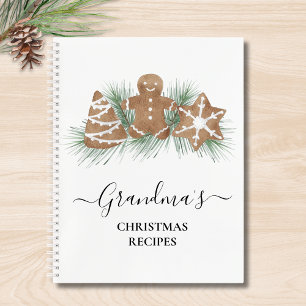 Carnet Recettes de Noël de grand-mère