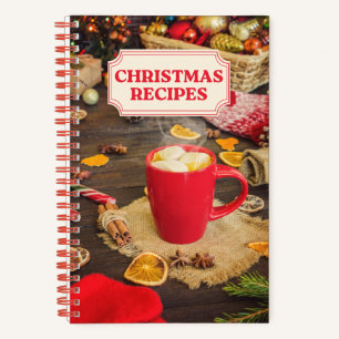 Carnet Recettes de Noël Retro Holiday Recette