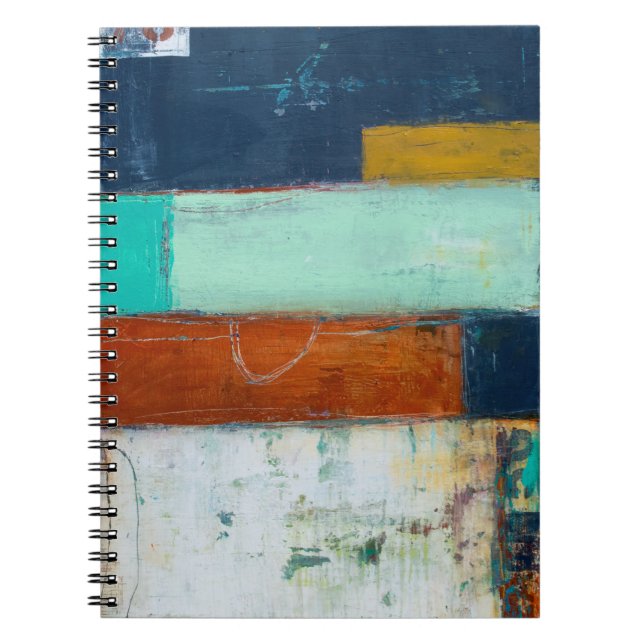 Carnet Rectangles Abstraites (Devant)