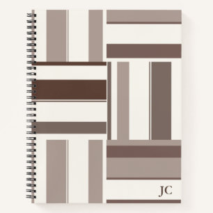 Carnet Rectangles de blocs de couleurs géométriques - Bro