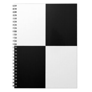 Carnet Rectangles noir et blanc