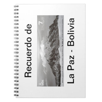 Carnet recuerdo de Las Paz