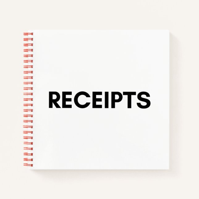 Carnet reçus (Devant)