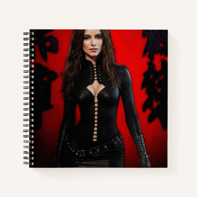 Carnet Red Black notebook (Devant)