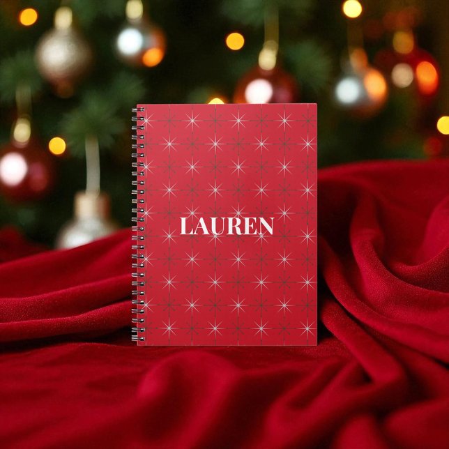 Carnet Red Green Mid Century (Créateur téléchargé)