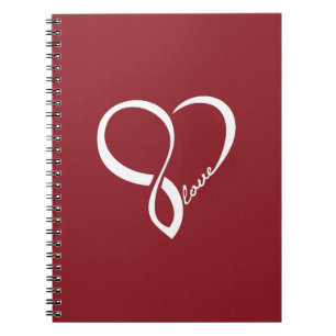 Carnet Red Love Heart