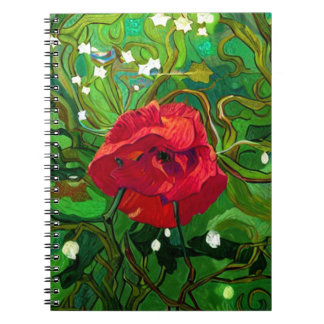CARNET RED ROSE 