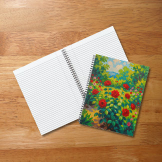 Carnet Red Roses Notebook