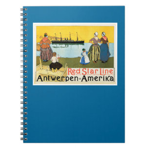 Carnet Red Star Line ~ Antwerpen-Amerika