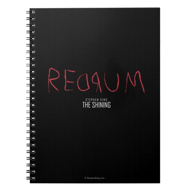 Carnet Redrum (Devant)
