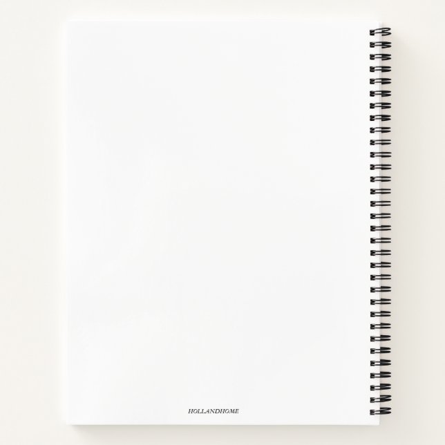 Carnet Réflexions ☂️ jour pluvieux | Note fille parapluie (Dos)