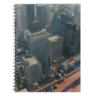 Carnet Regard de la ville haute en bas de 2012