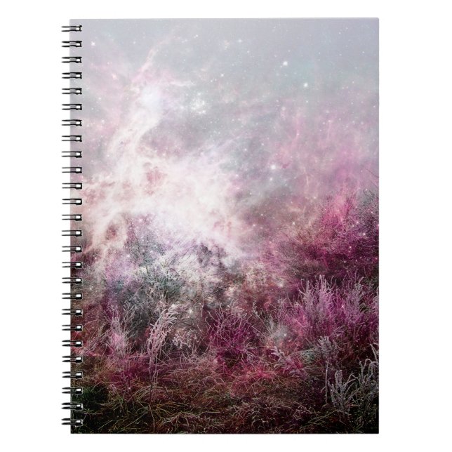 Carnet Région sauvage pourpre magique de nébuleuse de la (Devant)