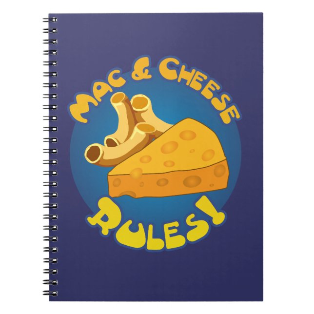 Carnet Règles Mac et fromage (Devant)
