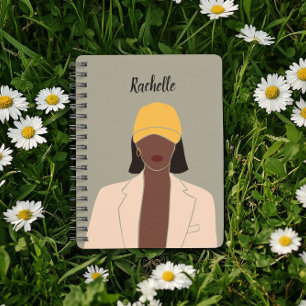 Carnet Reine afro-américaine de Melanin customisée
