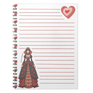 Carnet Reine de Cœur