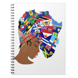 Carnet Reine des Caraïbes afro