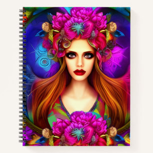 Carnet Reine des fleurs