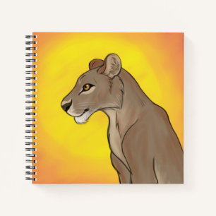 Carnet Reine Lioness