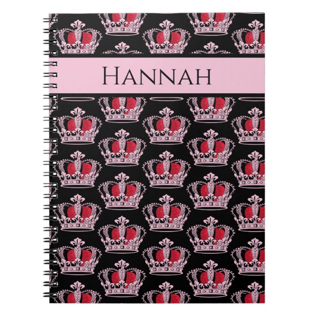 Carnet Reine Princesse Crown (Devant)