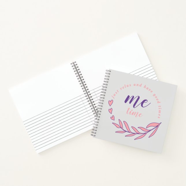 Carnet Relaxez-vous et prenez un devis circulaire de temp (Intérieur)