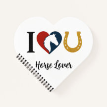 Carnet Relié en Spirale en Forme de Coeur pour Ama
