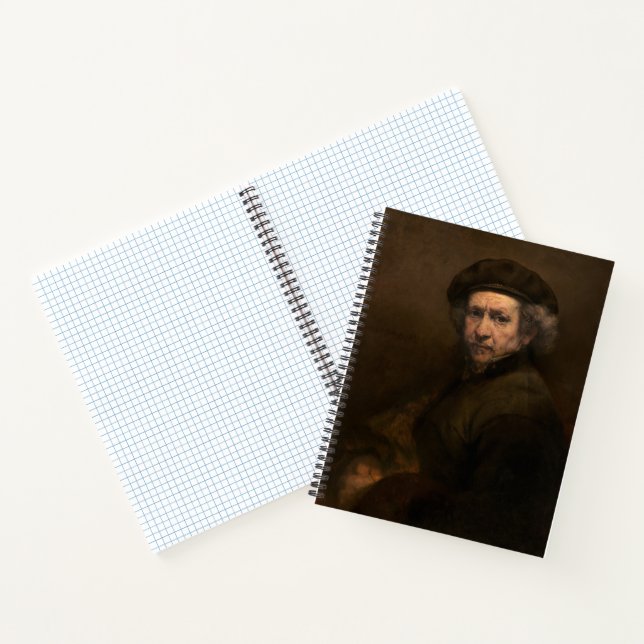 Carnet Rembrandt Self Portrait : Peintre Néerlandais de l (Intérieur)