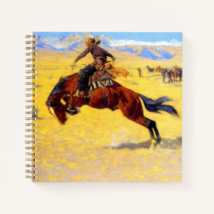Carnet Remington Old West Horse et Cowboy