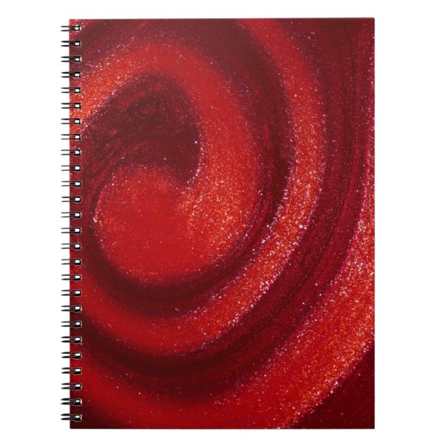 Carnet Remous de vernis à ongles (Devant)