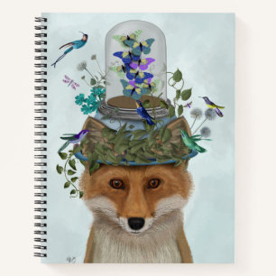 Carnet Renard avec papillon Bell Jar