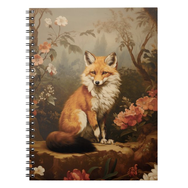 Carnet Renard dans la moody forestière Victorian (Devant)