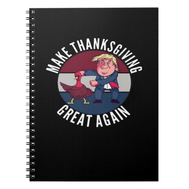 Carnet Rendre Thanksgiving grand à nouveau Trumpkin - P c (Devant)