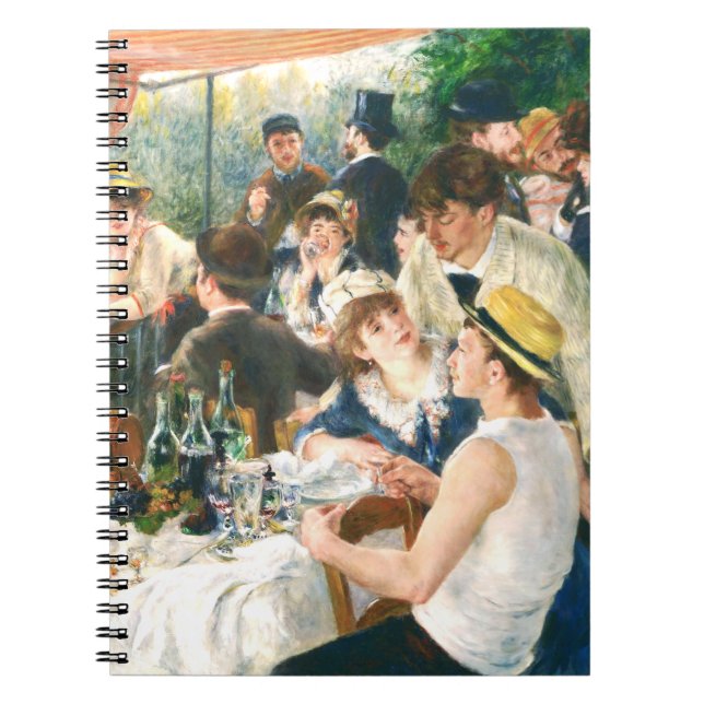 Carnet Renoir Luncheon de la Boating Party Renoir (Devant)