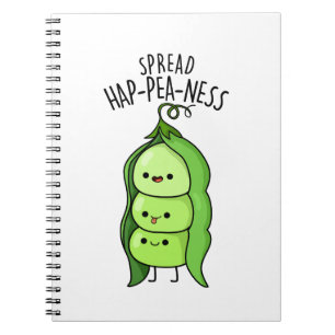 Carnet Répandre le Bonheur Pois Mignon Calembour