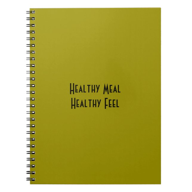 Carnet Repas sain (Devant)