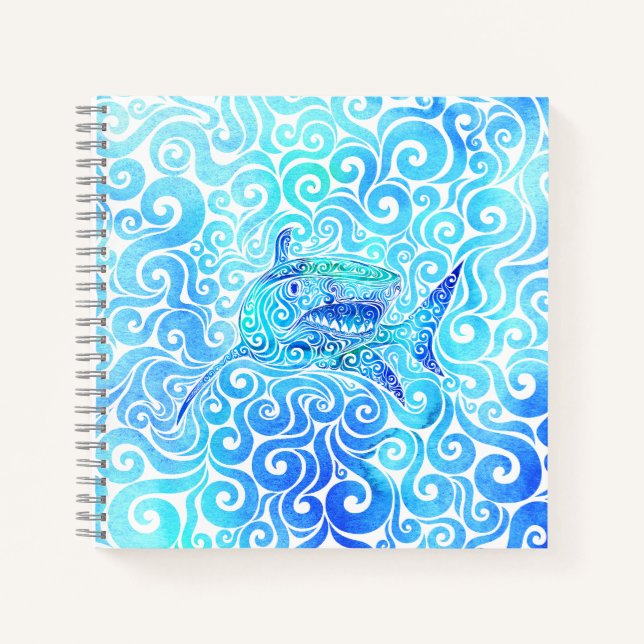 Carnet Requin tourbillonnant (Devant)