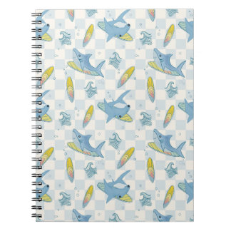 Carnet Requins surfeurs