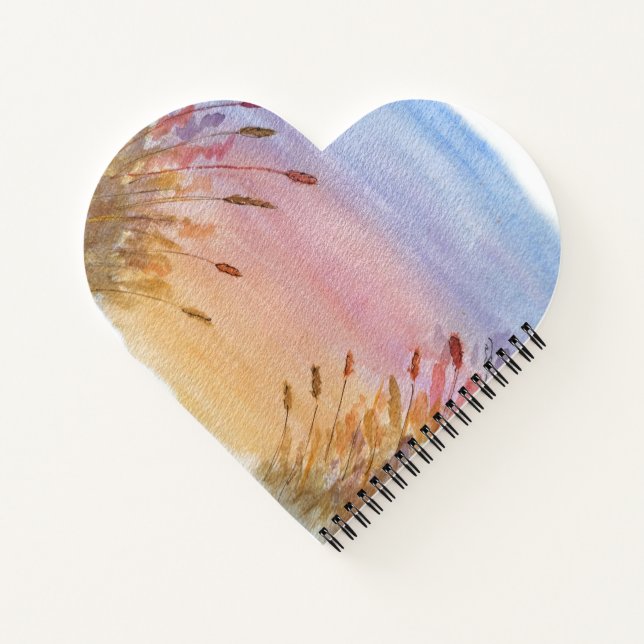 Carnet Rèseaux Whisperer au coucher du soleil - Une aquar (Dos)