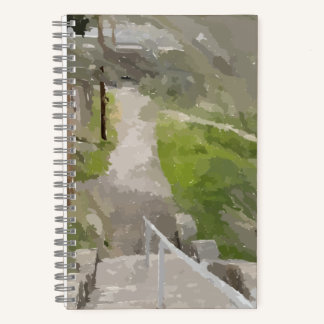 Carnet Ressort Vue de Stairs Skepbook