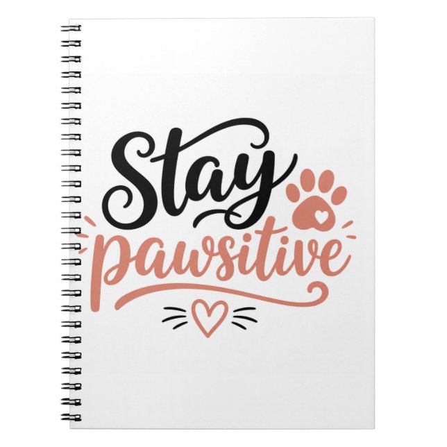 Carnet Restez Pawsitive (Devant)