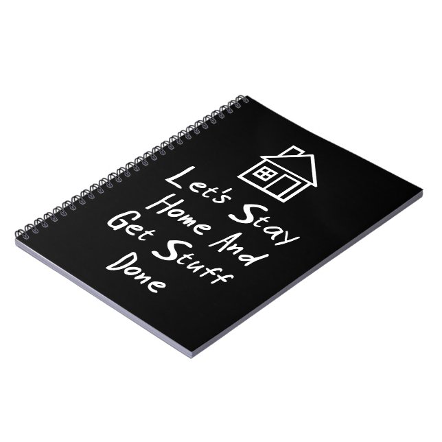 Carnet Restons la maison et obtenons la substance faite (Côté gauche)