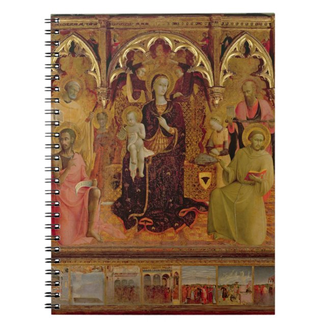 Carnet Retable de Madonna de la neige, c.1430-32 ( (Devant)