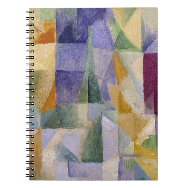 Carnet Retarder les fenêtres de peinture Abstraite classi (Devant)