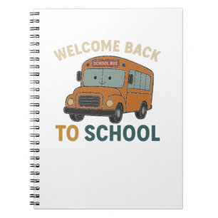 Carnet Retour à l'école drôle et mignon