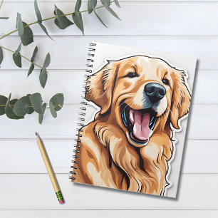 Carnet Retriever doré