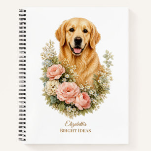 Carnet Retriever doré