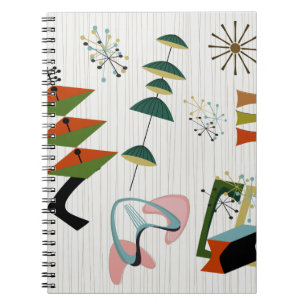 Carnet Retro Eames-Era Atomic Inspired