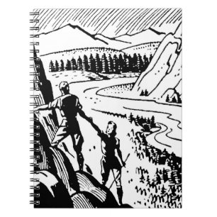 Carnet Rétro escalade de roche