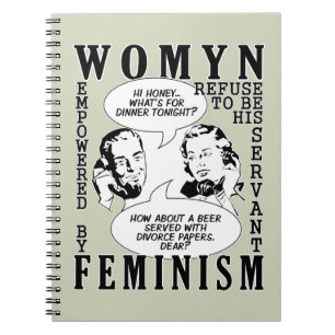 Carnet Retro Feminist Humor